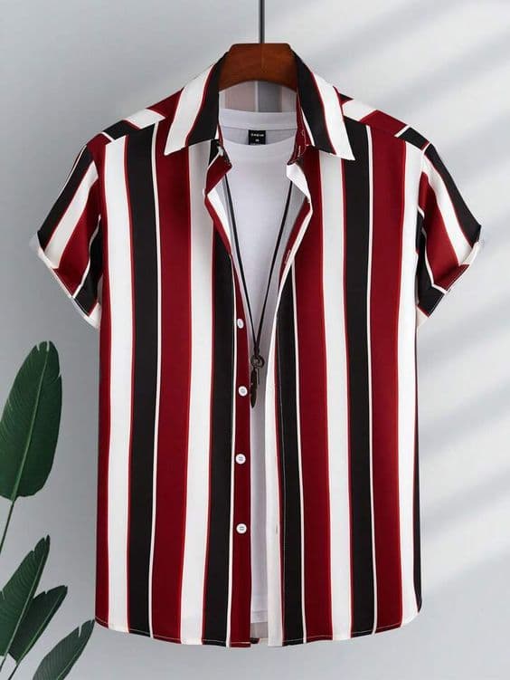 Vertical Striped Shirt